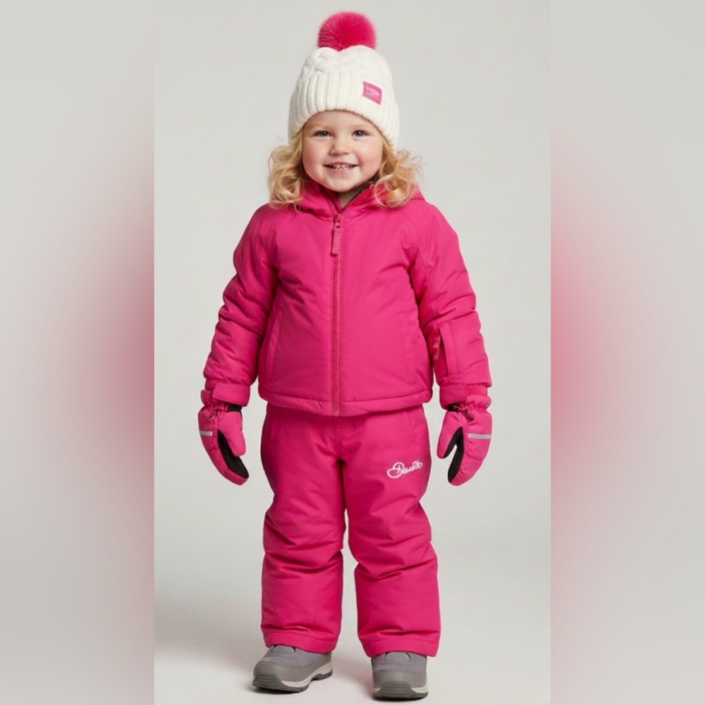 NWT!! DARE2B Kids Girls Insulated Ski / Snow pants Bib Size XS 3-4 Years Old